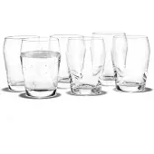 Holmegaard -vesilasi PERFECTION, 6 kpl sarja, 230 ml, kirkas
