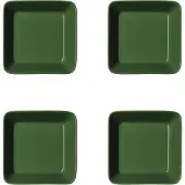 Iittala Teema neliskulmainen lautanen Metsänvihreä, 12x12 cm 4-pack