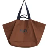 HAY Weekend Bag Organic laukku L Milk chocolate