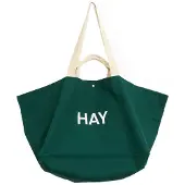 HAY Weekend Bag Organic laukku L Dark green