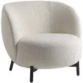 Kartell Lunam Orsetto Nojatuoli - Nojatuolit Silmukkanukkakangas Valkoinen - 06245/N1