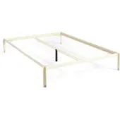 HAY Connect Sänky 200x140 Cm - Sängyt Teräslevy Alabaster - AB073-B559-AH38
