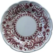 Piccola Home Positano Salaattilautanen 20 Cm - Aluslautaset Terrakotta Punainen - PT2000-PO-ROSSO
