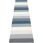 Pappelina , Molly matto 70x300 cm ocean grey