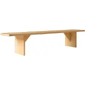 Vaarnii 012 Kolmio Penkki 227 Cm - Penkit Honkapuu Natural - 200910