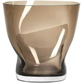 Orrefors Squeeze tulppaanimaljakko 18 cm Ruskea