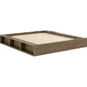 Karup Ziggy-sänkyrunko carob brown 160 x 200 cm