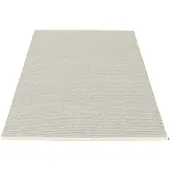 Pappelina Mono Matto 140x200cm Fossiili - Yksiväriset matot Pvc Harmaa - MN9B420
