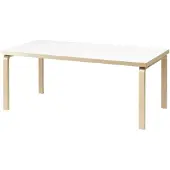 Artek 83 Pöytä - Ruokapöydät & Baaripöydät Koivu Valkoinen - 28300782