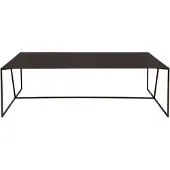 Asplund Oblique Sohvapöytä 118x118 Cm - Sohvapöydät Jauhemaalattu Metalli Pronssi - OSCT48