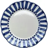 Piccola Home Riviera Pääruokalautanen 26 Cm - Ruokalautaset Terrakotta Sininen - PT2600-RC-LBL