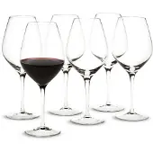 Holmegaard Cabernet punaviinilasi 52 cl 6-pakkaus Kirkas