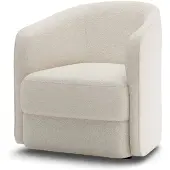 New Works Covent Lounge-tuoli Kapea - Nojatuolit Silmukkanukkakangas Lana - 42210NEBA024