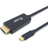 Equip 133411, 1 m, USB Type-C, HDMI-tyyppi A (vakio), Uros, Uros, Suora
