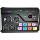 Fifine AmpliGame SC8 Audio Mixer - Musta Äänimikserit