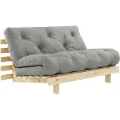Karup Roots-futonsohva grey/mänty l 140 cm