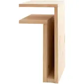 Maze F-hylly Play DIY seinähylly Mänty, vasen