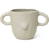 Ferm Living - Mus XL Plant Pot Sand - One Size - Beige