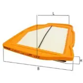 MAHLE ORIGINAL Ilmansuodatin LX 4898/11