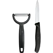 Victorinox Swiss Classic kuorimaveitsi ja Y-kuorija, musta