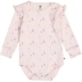 Müsli Body p/h - Joustinneule - Piknik Frill - Primrose/Shell Bl - - 62 - Bodyt P/H