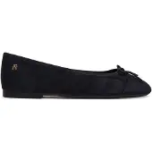 Tommy Hilfiger Hilfiger Suede Ballerina - Navy - 36