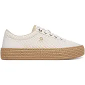 Tommy Hilfiger Th Foxing Platform Rope - White - 39