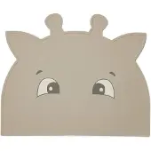 Nuuroo Albert Silicone Placemat Giraffe - Beige - 40X32.5CM