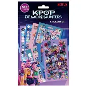 K-KIDS K-POP DEMON HUNTERS tarrakirja, 500 tarraa