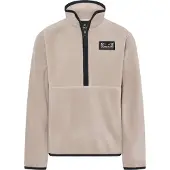 Didriksons Rubi, fleecepusero, junior, beige