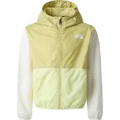 The North Face Girls' Cyclone Wind Jacket Pear/lemon Mist/white D Ulkoilutakit S