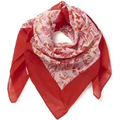 Part two Phipw Scarf - Red - ONE SIZE