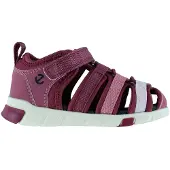 Ecco Mini Stride Sandal - Burgundy - 25