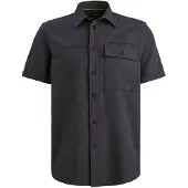PME Legend Paita 'Shirt in slub cotton with short sleeves' harmaa