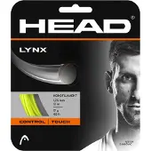 Head Lynx 12 M Tennis Single String Keltainen 1.25 mm
