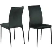 Ebuy24 4 tuolin setti Demina, vihreä