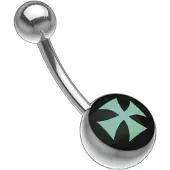 Wildcat Picturebell 1.6x8mm Cross green/black