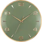 Karlsson seinäkello Sienna Glow jungle green KA6017GR