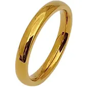 Bosie Titaani-PVD Kk kulta sormus TICMPVD-023KK/3 54/17,2