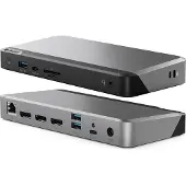 Alogic PRIME MX3 Dock - Universell dockningsstation med trippla 4K och 100W PD