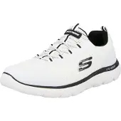 SKECHERS Slip on -tennarit 'SUMMITS REPINSKI' musta / valkoinen