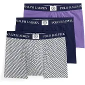 Ralph Lauren Bokserishortsit laivastonsininen / laventeli / offwhite