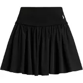 Ralph Lauren 80/2 Poplin-Wvn-Skirt - Black - L