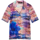 Desigual Pusero 'Water Flower' turkoosi / kuninkaallisen sininen / lila / oranssi