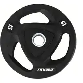 FitNord Levypaino 15 kg, Tri Grip Black