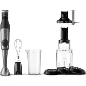Philips 5000 series HR2684/00 Sauvasekoitin, Upotettava sekoitin, Syke-toiminto, 1,2 m, 1200 W, Ruostumaton teräs, musta