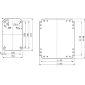 Schneider ELECTRIC ASENNUSLEVY 300X300 KXL S3D/S3X/PLM (NSYMM33)