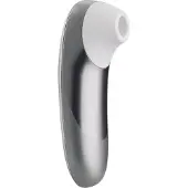 Womanizer Pro - ilmavirtateknologialla toimiva klitoriskiihotin (harmaa)