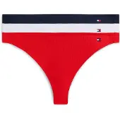 Tommy Hilfiger Underwear Stringit laivastonsininen / vaaleanpunainen / valkoinen