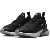 Nike Matalavartiset tennarit 'Air Max 270' vaaleanharmaa / musta